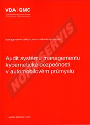 Publikation  Audit systému managementu kybernetické bezpečnosti v automobilovém průmyslu - 1. vydání 1.12.2021 Ansicht