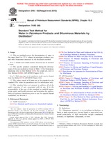 UNGÜLTIG ASTM D95-05(2010) 1.5.2010 Ansicht