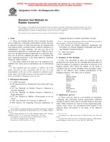 UNGÜLTIG ASTM D816-82(2001) 1.1.2001 Ansicht