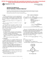 UNGÜLTIG ASTM E10-00a 10.2.2001 Ansicht