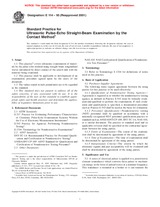 UNGÜLTIG ASTM E114-95(2001) 1.1.2001 Ansicht