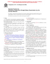 UNGÜLTIG ASTM E114-95(2005) 1.12.2005 Ansicht