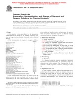 UNGÜLTIG ASTM E200-97(2001)e1 10.7.1997 Ansicht