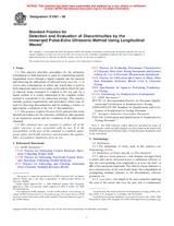 UNGÜLTIG ASTM E1001-06 1.12.2006 Ansicht