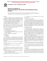 UNGÜLTIG ASTM E1084-86(2003) 21.2.1986 Ansicht