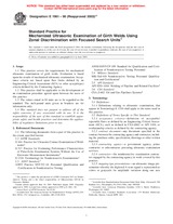 UNGÜLTIG ASTM E1961-98(2003)e1 10.6.2003 Ansicht