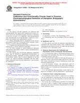 UNGÜLTIG ASTM E2063-05(2011) 1.3.2011 Ansicht