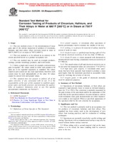 UNGÜLTIG ASTM G2/G2M-06(2011) 1.9.2011 Ansicht