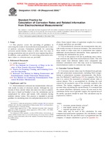 UNGÜLTIG ASTM G102-89(2004)e1 1.11.2004 Ansicht