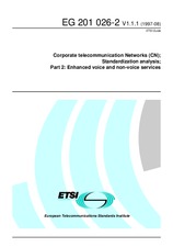 Die Norm ETSI EG 201026-2-V1.1.1 31.8.1997 Ansicht