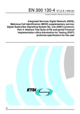 Die Norm ETSI EN 300130-4-V1.2.4 30.6.1998 Ansicht