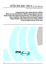 Die Norm ETSI EN 300130-4-V1.3.2 30.6.2000 Ansicht