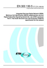 Die Norm ETSI EN 300130-5-V1.2.4 30.6.1998 Ansicht