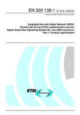 Die Norm ETSI EN 300138-1-V1.3.4 30.6.1998 Ansicht