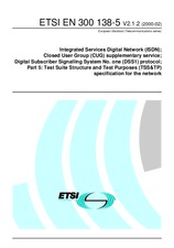 Die Norm ETSI EN 300138-5-V2.1.2 16.2.2000 Ansicht