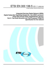 Die Norm ETSI EN 300138-5-V3.1.1 22.4.2002 Ansicht