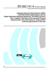 Die Norm ETSI EN 300141-4-V1.2.4 30.6.1998 Ansicht