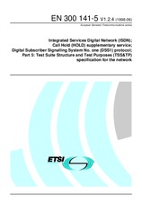 Die Norm ETSI EN 300141-5-V1.2.4 30.6.1998 Ansicht