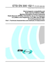 Die Norm ETSI EN 300152-1-V1.2.2 3.8.2000 Ansicht