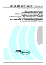 Die Norm ETSI EN 300152-3-V1.1.1 11.5.2001 Ansicht