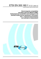 Die Norm ETSI EN 300162-1-V1.3.1 19.12.2003 Ansicht