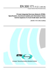 Die Norm ETSI EN 300171-V1.2.1 15.9.1997 Ansicht