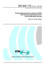 Die Norm ETSI EN 300172-V1.4.1 15.9.1997 Ansicht