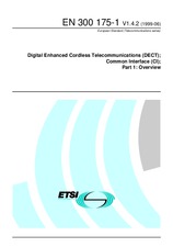 Die Norm ETSI EN 300175-1-V1.4.2 23.6.1999 Ansicht