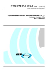 Die Norm ETSI EN 300175-1-V1.6.1 16.1.2002 Ansicht