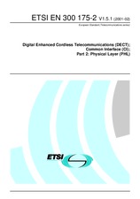 Die Norm ETSI EN 300175-2-V1.5.1 27.2.2001 Ansicht