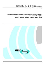 Die Norm ETSI EN 300175-3-V1.4.2 23.6.1999 Ansicht