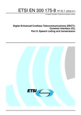 Die Norm ETSI EN 300175-8-V1.6.1 16.1.2002 Ansicht