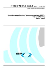 Die Norm ETSI EN 300176-1-V1.5.1 15.10.2003 Ansicht