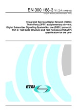 Die Norm ETSI EN 300188-3-V1.2.4 30.6.1998 Ansicht