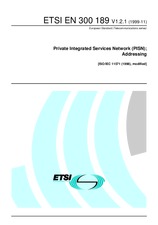 Die Norm ETSI EN 300189-V1.2.1 23.11.1999 Ansicht