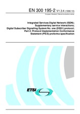 Die Norm ETSI EN 300195-2-V1.3.4 15.10.1998 Ansicht