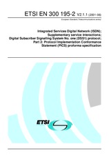 Die Norm ETSI EN 300195-2-V2.1.1 12.6.2001 Ansicht