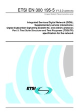 Die Norm ETSI EN 300195-5-V1.3.3 18.5.2000 Ansicht