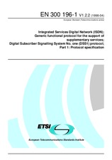 Die Norm ETSI EN 300196-1-V1.2.2 30.4.1998 Ansicht