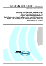 Die Norm ETSI EN 300196-3-V1.2.1 13.11.2001 Ansicht