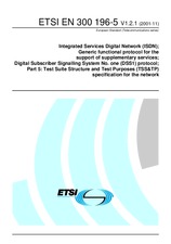 Die Norm ETSI EN 300196-5-V1.2.1 13.11.2001 Ansicht