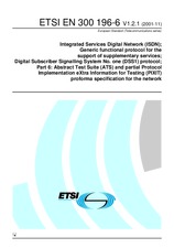 Die Norm ETSI EN 300196-6-V1.2.1 13.11.2001 Ansicht