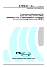 Die Norm ETSI EN 300198-V1.2.1 28.2.1998 Ansicht