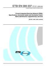 Die Norm ETSI EN 300237-V1.3.1 16.6.2003 Ansicht