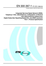 Die Norm ETSI EN 300267-1-V1.2.2 29.4.1998 Ansicht