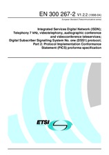 Die Norm ETSI EN 300267-2-V1.2.2 30.4.1998 Ansicht