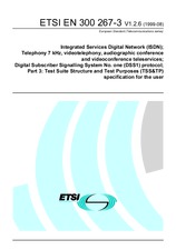 Die Norm ETSI EN 300267-3-V1.2.6 31.8.1999 Ansicht