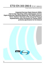 Die Norm ETSI EN 300286-6-V1.4.1 8.1.2003 Ansicht