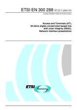 Die Norm ETSI EN 300288-V1.2.1 4.7.2001 Ansicht