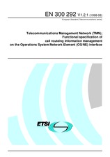 Die Norm ETSI EN 300292-V1.2.1 31.8.1998 Ansicht